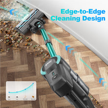 Load image into Gallery viewer, INSE Cordless Vacuum Cleaner,Ultra-Lightweight,LED Headlights,Removable Handheld Vacuum for Pet Hair Carpet Hardfloors,N3P Green