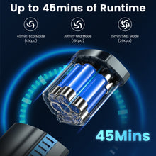 Load image into Gallery viewer, INSE Cordless Vacuum Cleaner, 26kPa Stick Vacuum with Strong Brushless Motor, 6 in 1 Lightweight Stick Cleaner for Home Hardfloor Carpet Pet Hair, 45 Min Runtime Detachable Battery S7P Blue