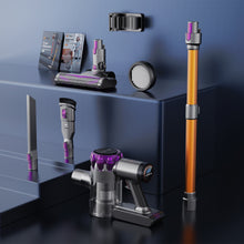 Load image into Gallery viewer, UMLo Cordless Vacuum Cleaner, 300W 30Kpa Stick Vacuum with LED Display, 8 in 1 Rechargeable Cordless Vacuum Max 55Min Runtime, Free-Standing, Perfect for Home Carpet Hard Floor Pet Hair Purple