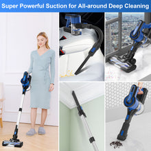 Load image into Gallery viewer, Poweart Cordless Vacuum Cleaner, 30Kpa Powerful Stick Vacuum up to 45 mins Runtime, 8 in 1 Vacuum for Hardfloors Pet Hair Home