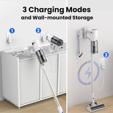 Load image into Gallery viewer, INSE Vacuum Cleaner, 30000Pa Cordless Stick Vacuum for Carpet Hardfloors Pet Hair, V120