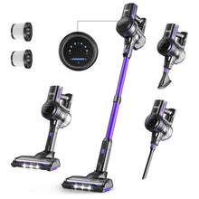 Load image into Gallery viewer, INSE Cordless Vacuum Cleaner 6 in 1 Stick Vacuum Lightweight for Hard Floor Carpet Pet Hair, S7P Purple