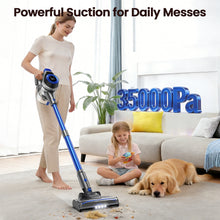 Load image into Gallery viewer, INSE Cordless Vacuum Cleaner,6 in 1 Powerful Stick Handheld Vacuum,35Kpa Vacuum Cleaner,45min Runtime,Lightweight Cordless Stick Vacuum for Hard Floor Carpet Pet Hair