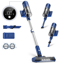 Load image into Gallery viewer, INSE Vacuum Cleaner, 30000Pa Cordless Stick Vacuum for Carpet Hardfloors Pet Hair, V120
