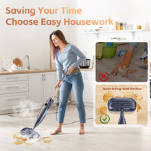 Load image into Gallery viewer, INSE Steam Mop with Rotating Pads, 10 in 1 Scrubbing Steam Vacmop for Kitchen, Hardwood Floor, Marble Floor