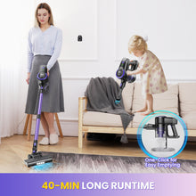 Load image into Gallery viewer, INSE Lightweight Cordless Stick Vacuum Cleaner for Carpet Hardwood Floor Pet Hair