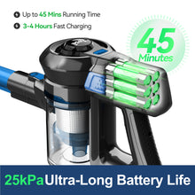 Load image into Gallery viewer, INSE Cordless Vacuum Cleaner,6 in 1 Powerful Stick Handheld Vacuum,25Kpa Vacuum Cleaner,45min Runtime,Lightweight Cordless Stick Vacuum for Hard Floor Carpet Pet Hair