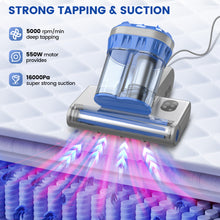 Load image into Gallery viewer, INSE Handheld Vacuum, 253.7nm UV-C Light Bed Vac Cleaner with HEPA Filter for Mattress Sofa Cirb Bed