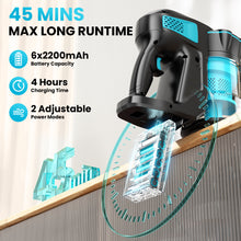 Load image into Gallery viewer, INSE Cordless Vacuum Cleaner, 6-in-1 Lightweight Stick Vacuum for Hardwood Floor Carpet Pet Hair, V770