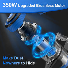 Load image into Gallery viewer, Poweart Cordless Vacuum Cleaner, 30Kpa Powerful Stick Vacuum up to 45 mins Runtime, 8 in 1 Vacuum for Hardfloors Pet Hair Home