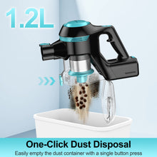 Load image into Gallery viewer, UMLo Cordless Vacuum Cleaner, 6 in 1 Lightweight Detachable Vacuum Cleaner for Carpet, N15