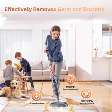 Load image into Gallery viewer, INSE Steam Mop with Rotating Pads, 10 in 1 Scrubbing Steam Vacmop for Kitchen, Hardwood Floor, Marble Floor