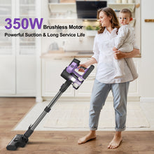 Load image into Gallery viewer, INSE S10 Cordless Vacuum Cleaner, 6-in-1 Stick Vacuum with 26Kpa 350W Suction, Max 50 Min Runtime Rechargeable Vacuum Cleaners for Hard Floor Pet Hair