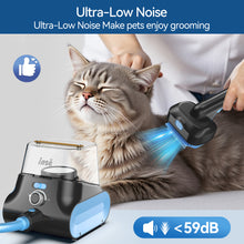 Load image into Gallery viewer, INSE P30 Dog Grooming Vaccum, 4.5L Large Capacity Pet Grooming Vacuum Kit, 5-in-1 Ultra-Low Noise Pet Grooming Vacuum for Dogs, Cats