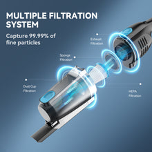 Load image into Gallery viewer, INSE Corded Vacuum Cleaner, Ultra-Lightweight Bagless Upright Vacuum for Home Hard Floor Carpet Pet Hair Car