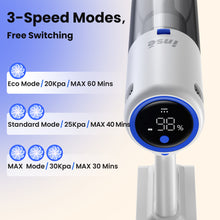 Load image into Gallery viewer, INSE Vacuum Cleaner, 30000Pa Cordless Stick Vacuum for Carpet Hardfloors Pet Hair, V120