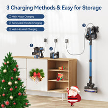 Load image into Gallery viewer, INSE Cordless Vacuum Cleaner,6 in 1 Powerful Stick Handheld Vacuum,25Kpa Vacuum Cleaner,45min Runtime,Lightweight Cordless Stick Vacuum for Hard Floor Carpet Pet Hair