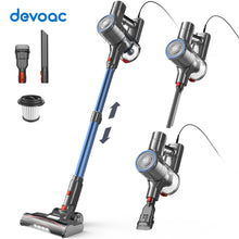 Load image into Gallery viewer, DEVOAC I8 Corded Vacuum Cleaner, 6 in 1 Lightweight Handheld Stick Vacuum, 23kPa 600W, Free-Stand