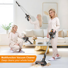 Load image into Gallery viewer, INSE Cordless Vacuum Cleaner, 40kPa Rechargeable Stick Vacuum with 300W Brushless Motor for Carpet Hardwood Floor Pet Hair,S620