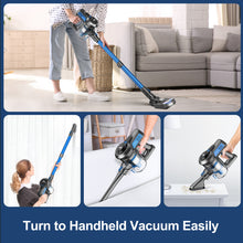 Load image into Gallery viewer, INSE Cordless Vacuum Cleaner,6 in 1 Powerful Stick Handheld Vacuum,25Kpa Vacuum Cleaner,45min Runtime,Lightweight Cordless Stick Vacuum for Hard Floor Carpet Pet Hair