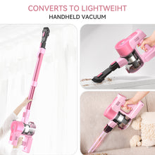 Load image into Gallery viewer, INSE Cordless Vacuum Cleaner, 6 in 1 Powerful Suction Stick Vacuum for Home Hardfloor Carpet Pet Hair, S11 Pro