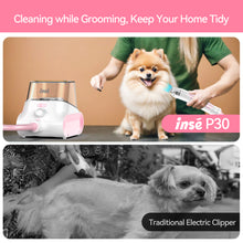 Load image into Gallery viewer, INSE P30 Dog Grooming Vaccum, 4.5L Large Capacity Pet Grooming Vacuum Kit, 5-in-1 Ultra-Low Noise Pet Grooming Vacuum for Dogs, Cats