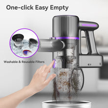 Load image into Gallery viewer, Poweart Cordless Vacuum Cleaners for Home, 30Kpa Powerful Vacuum Cleaner, 60 Mins Runtime, 8 in 1 Stick Vacuum Cleaner