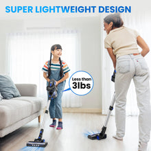 Load image into Gallery viewer, INSE Cordless Vacuum Cleaners, 6-in-1 Lightweight Stick Vacuum for Hardwood Floor Carpet Pet Hair, V770
