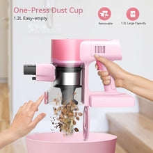 Load image into Gallery viewer, INSE Cordless Vacuum Cleaner, 6 in 1 Powerful Suction Stick Vacuum for Home Hardfloor Carpet Pet Hair, S11 Pro