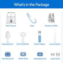 Load image into Gallery viewer, INSE P30 Dog Grooming Vaccum, 4.5L Large Capacity Pet Grooming Vacuum Kit, 5-in-1 Ultra-Low Noise Pet Grooming Vacuum for Dogs, Cats