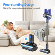 Load image into Gallery viewer, YOMA S18 Cordless Vacuum Cleaner, 8 in 1 Lightweight Stick Vacuum with Detachable Battery, 26Kpa Powerful Suction Vacuum Cleaner for Home Carpet Hard Floor Pet Hair