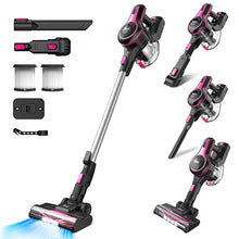 Load image into Gallery viewer, INSE Cordless Vacuum Cleaner,6-in-1 Rechargeable Stick Vacuum Lightweight for Carpet Hardfloor Pet Hair Home,N520 Blue