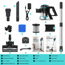 Load image into Gallery viewer, UMLo Cordless Vacuum Cleaner, 6 in 1 Lightweight Detachable Vacuum Cleaner for Carpet, N15