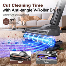 Load image into Gallery viewer, INSE 32Kpa Cordless Vacuum Cleaner with Brushless Motor, 6 in 1 Stick Vacuum Lightweight for Hard Floor Carpet Pet Hair, S7P Gold