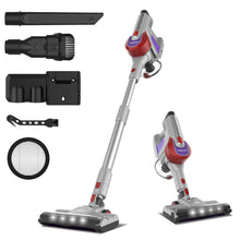 Load image into Gallery viewer, TASVAC S8 Cordless Vacuum Cleaner - Red