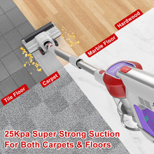 Load image into Gallery viewer, TASVAC S8 Cordless Vacuum Cleaner - Red