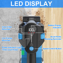 Load image into Gallery viewer, TASVAC S8 Cordless Vacuum Cleaner - Blue