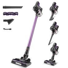 Load image into Gallery viewer, INSE Cordless Vacuum Cleaner, 6 in 1 Powerful Stick Vacuum with 20kPa 160W Motor for Hard Floor Carpet Pet Hair, Purple
