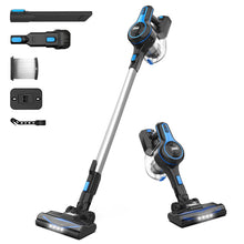 Load image into Gallery viewer, INSE Cordless Vacuum Cleaner, 6-in-1 Rechargeable Stick Vacuum with 2200 mAh Battery Blue
