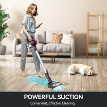 Load image into Gallery viewer, INSE Cordless Vacuum Cleaner, 6-in-1 Rechargeable Stick Vacuum with 2200 mAh Battery Red
