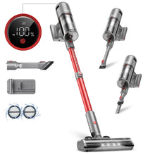 Load image into Gallery viewer, INSE Lightweight Cordless Vacuum with 30Kpa Powerful Suction &amp; 60 Mins Runtime, Stick Vacuum for Carpet, Tile, Pet Hair, Hardwood Floors
