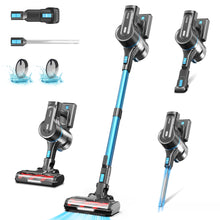 Load image into Gallery viewer, DEVOAC Cordless Vacuum Cleaner, 28kPa Powerful Stick Vacuum up to 45min Runtime, 6-in-1 Lightweight Handheld Vacuum with 2200mAh Battery for Home Hard Floor Carpet Pet Hair, S11
