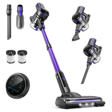 Load image into Gallery viewer, INSE 45kPa Cordless Vacuum Cleaner with Brushless Motor, 6 in 1 Stick Vacuum Lightweight for Hard Floor Carpet Pet Hair, S7P Blue
