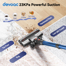 Load image into Gallery viewer, DEVOAC I8 Corded Vacuum Cleaner, 6 in 1 Lightweight Handheld Stick Vacuum, 23kPa 600W, Free-Stand
