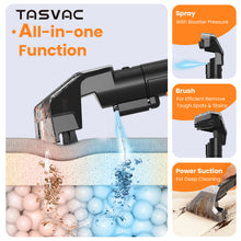 Load image into Gallery viewer, TASVAC Portable Carpet Cleaner Machine, Upholstery Spot Vacuum Cleaner for Pet, Couch and Car Seat
