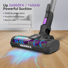 Load image into Gallery viewer, INSE S10 Cordless Vacuum Cleaner, 6-in-1 Stick Vacuum with 26Kpa 350W Suction, Max 50 Min Runtime Rechargeable Vacuum Cleaners for Hard Floor Pet Hair
