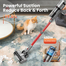 Load image into Gallery viewer, INSE Lightweight Cordless Vacuum with 30Kpa Powerful Suction &amp; 60 Mins Runtime, Stick Vacuum for Carpet, Tile, Pet Hair, Hardwood Floors

