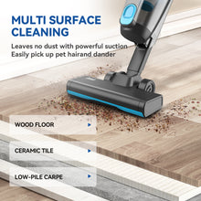 Load image into Gallery viewer, INSE Corded Vacuum Cleaner, Ultra-Lightweight Bagless Upright Vacuum for Home Hard Floor Carpet Pet Hair Car
