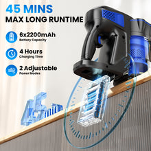 Load image into Gallery viewer, INSE Cordless Vacuum Cleaners, 6-in-1 Lightweight Stick Vacuum for Hardwood Floor Carpet Pet Hair, V770
