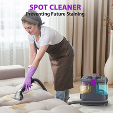 Load image into Gallery viewer, INSE Portable Carpet and Upholstery Vacuum Cleaner, Includes 8.5oz Stain Lifter
